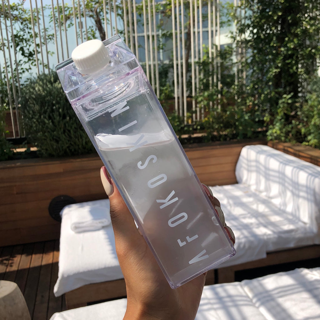 Logo Water Carton - AFOKOSKIN